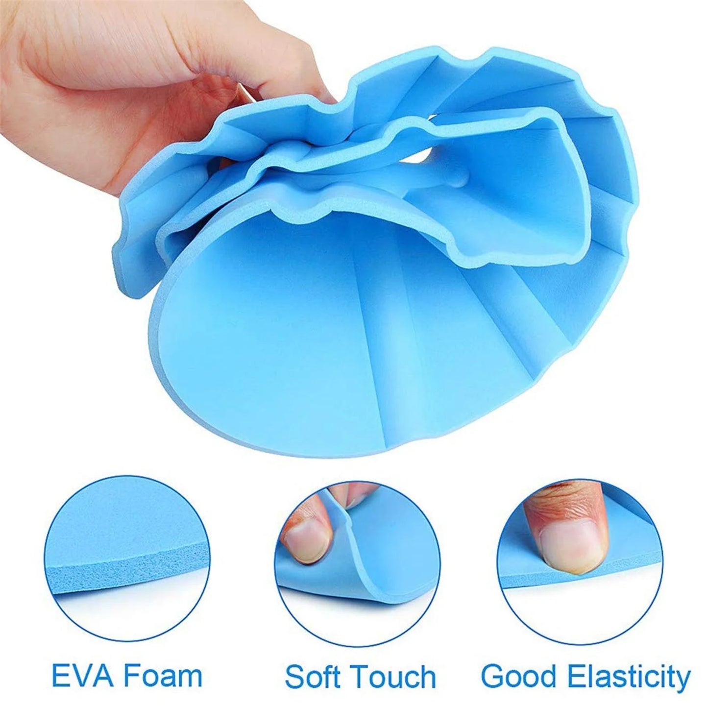 Adjustable Safe Soft Bathing Baby Shower Hair Wash Cap For Children Baby Bath Cap Shower Protection For Eyes And Ear - LootFaat