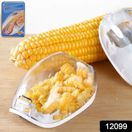 Magic Plastic With Steel Blades Corn Remover Kernel Stripper (1 Pc) - LootFaat