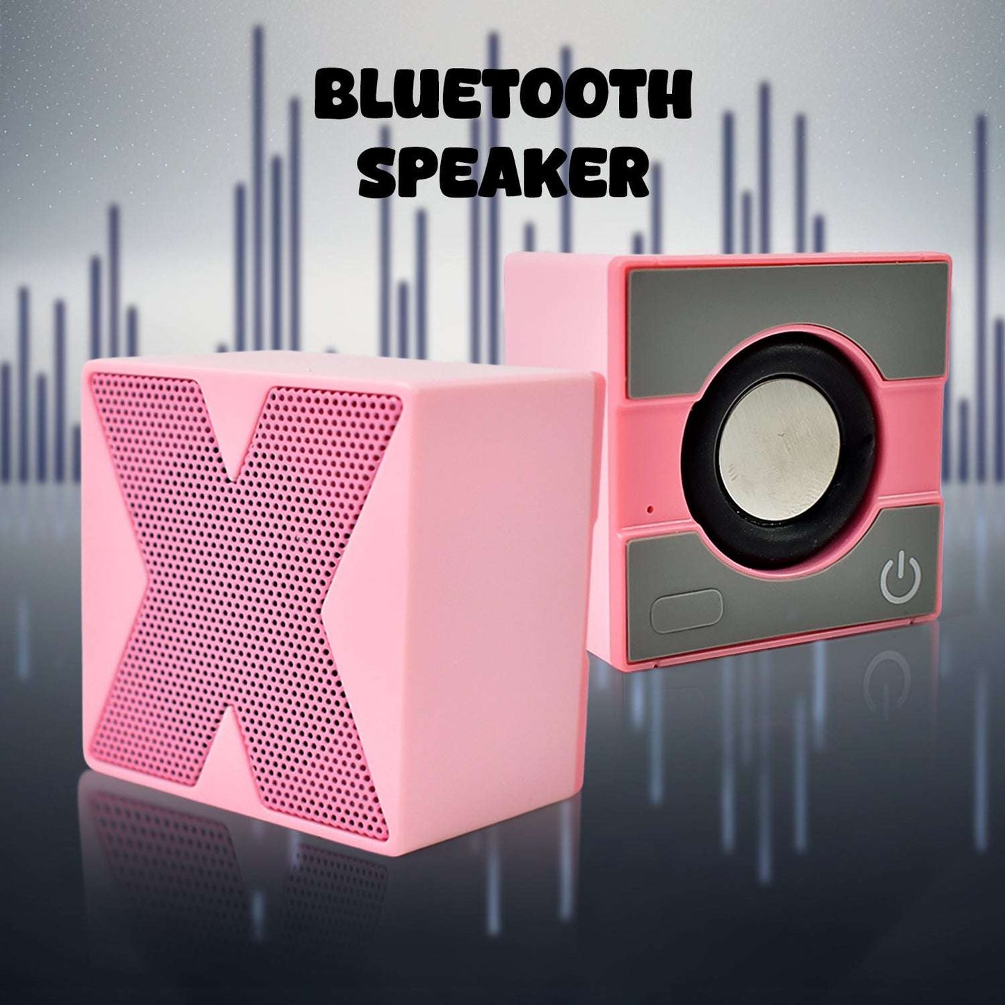 Mini Speaker Portable Wireless Speaker With Immersive Sound (1 Pc)