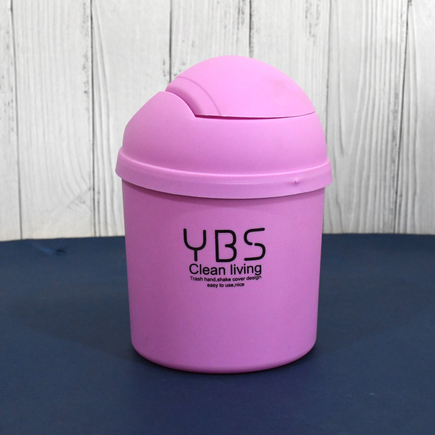 Mini Trash Can With Lid Small Tiny Trash Bin (18x13 Cm 1 Pc) - LootFaat