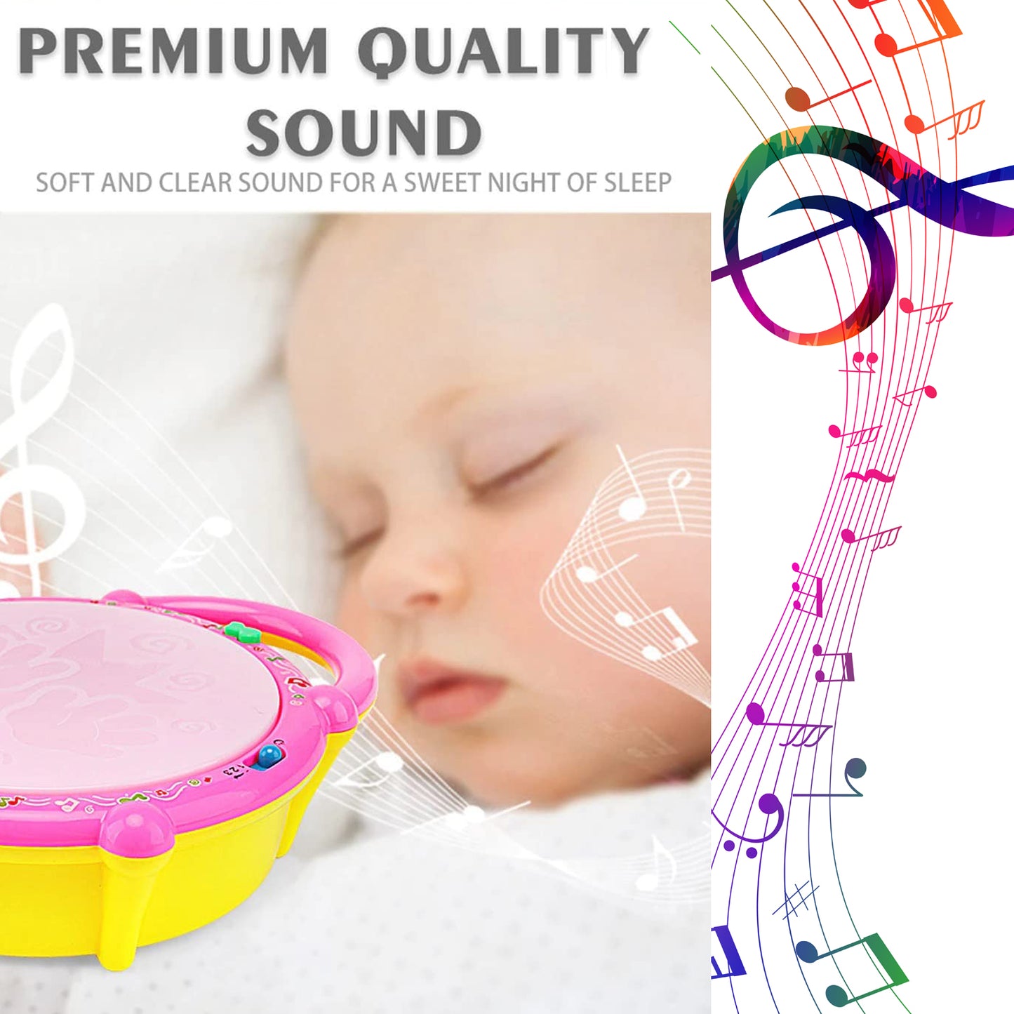 Flash Drum Toys For Kids With Light Musical Sound Colorful Plastic Baby Drum Musical Toys For Children Baby Toy Instrument Best Gift For Boys Girls. - LootFaat