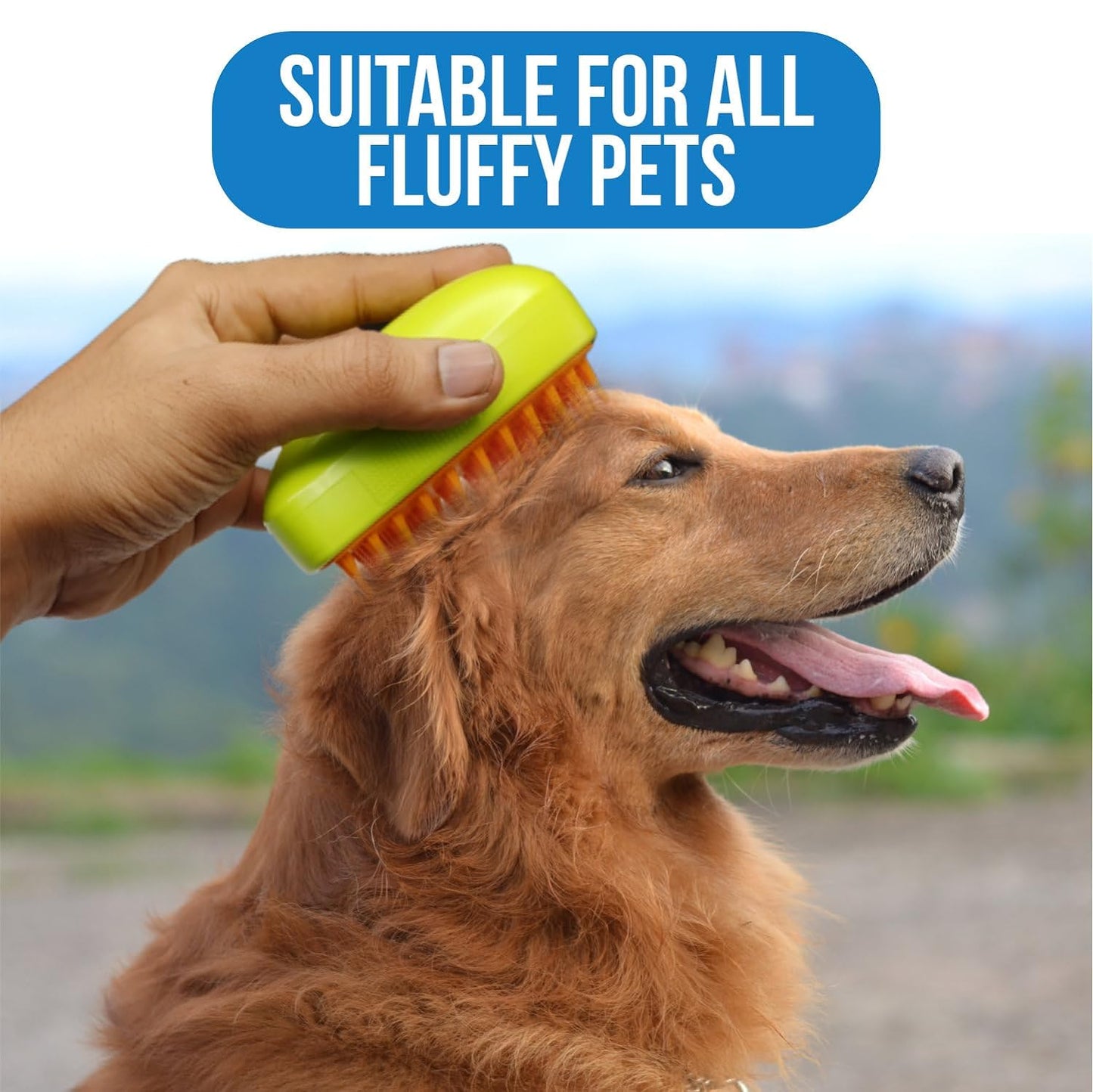 3 In1 Cat Steamy Brush Self Cleaning Steam Cat Brush Cat Steamer Brush For Massage Cat Grooming Brush Pet Hair Removal Comb For Cat And Dog For Removing Tangled And Loose Hair - LootFaat