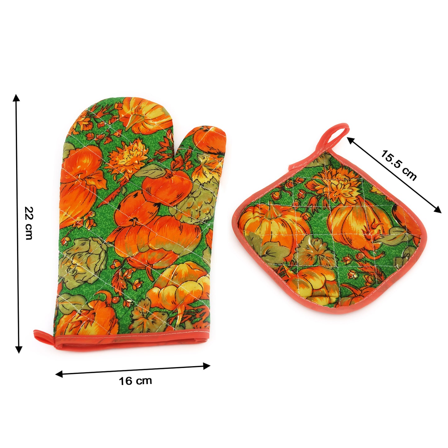 Professional Cotton Oven Mitt Gloves - LootFaat