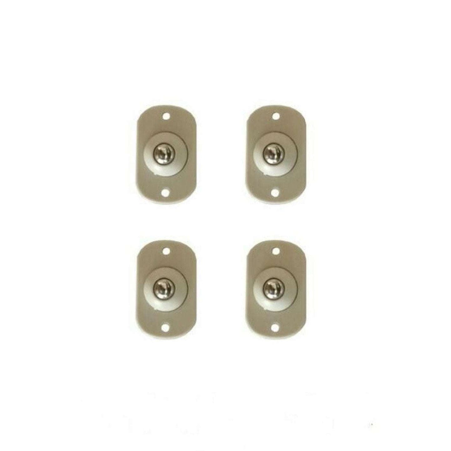 Self Adhesive Mini Swivel Casters Wheels (4pc) - LootFaat