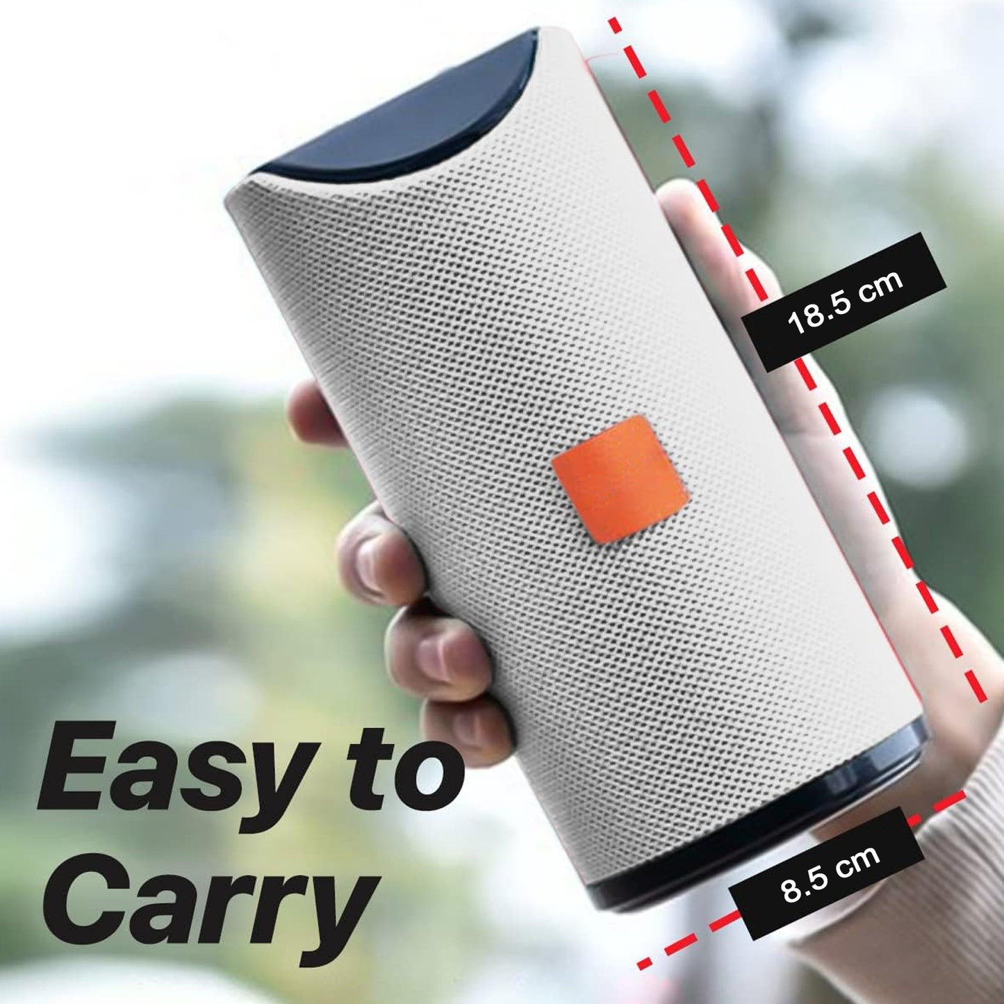Portablerechargeable Waterproof Splashproof Wireless High Sound Bluetooth Speaker - LootFaat