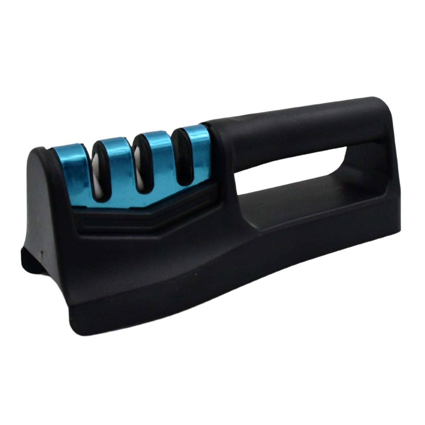 Knife Sharpener For Kitchen Knife Sharpener With Vegetable Chopper And Fish Scale Remover Handheld Knives Pocket Knife Sharpener Knife Sharpener For Chefs Serrated Knife (9in1) - LootFaat