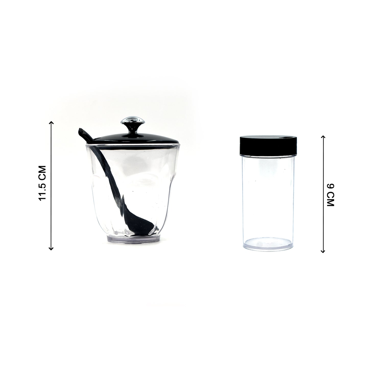 Ganesh Rendy Condiment Set For Kitchen Transparent Jar For Easy To Access Spice 1 Piece Spice Set (Plastic) - LootFaat