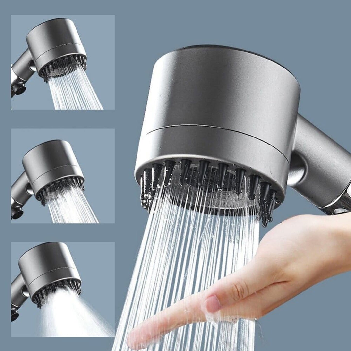 Shower Filter Shower Head Adjustment Shower Head (3 Modes 1 Pc) - LootFaat