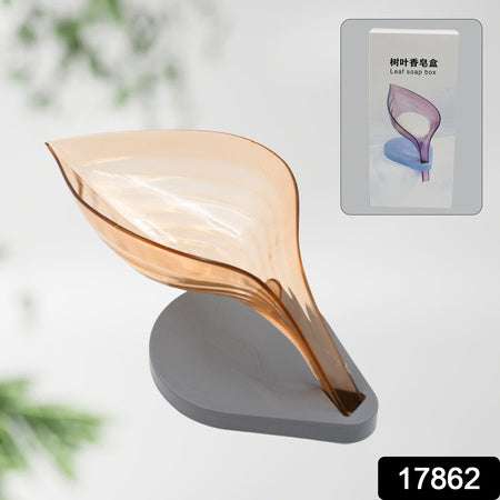 Plasticleaf Shape Soap Box Soap Holder (1 Pc With Color Box) - LootFaat