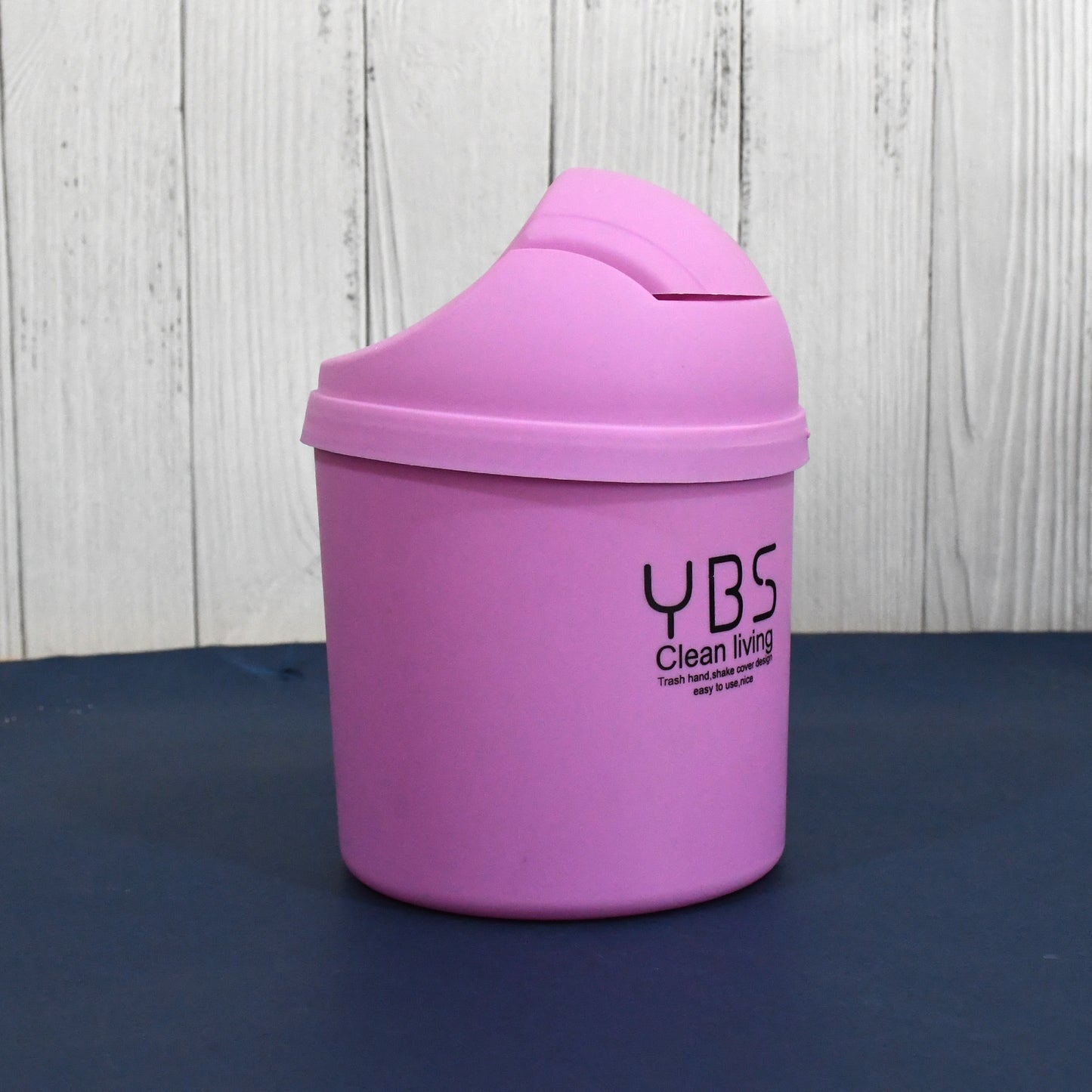 Mini Trash Can With Lid Small Tiny Trash Bin (18x13 Cm 1 Pc) - LootFaat
