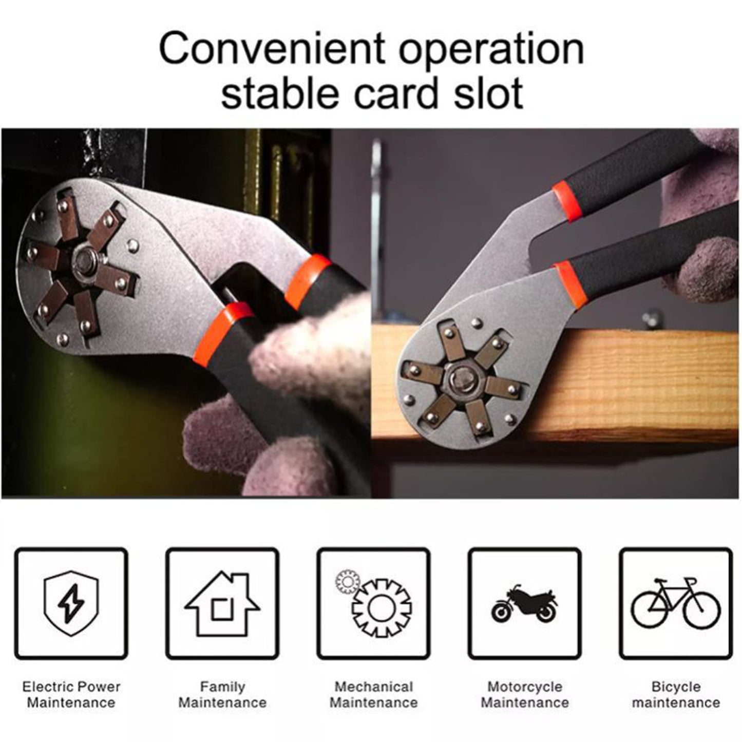 Multi-function Hexagon Universal Wrench Adjustable Bionic Plier Spanner Repair Hand Tool (Small) Single Sided Bionic Wrench Household Repairing Wrench Hand Tool - LootFaat