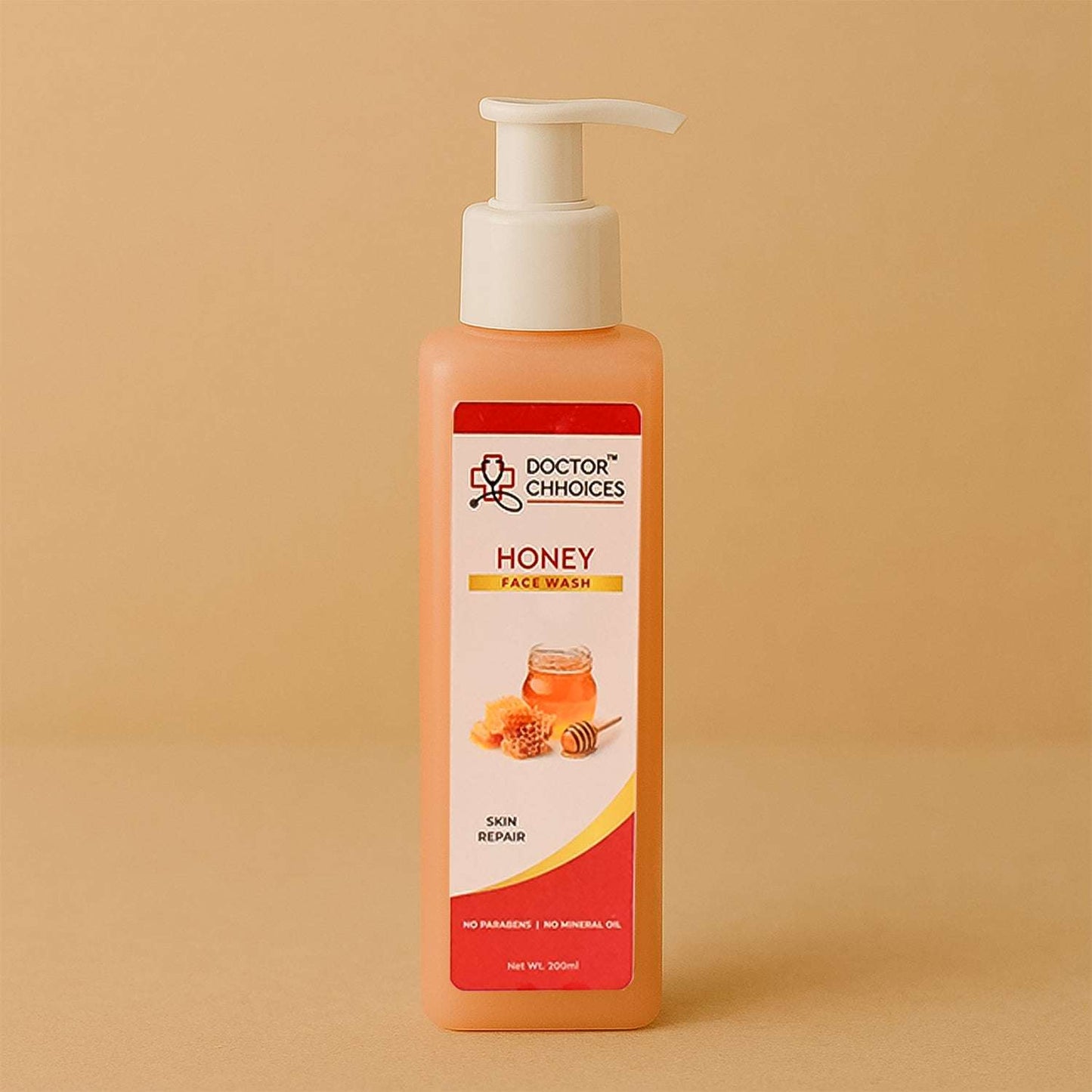 Doctor Chhoices Honey Face Wash 200ml - Gentle Hydrating Cleanser