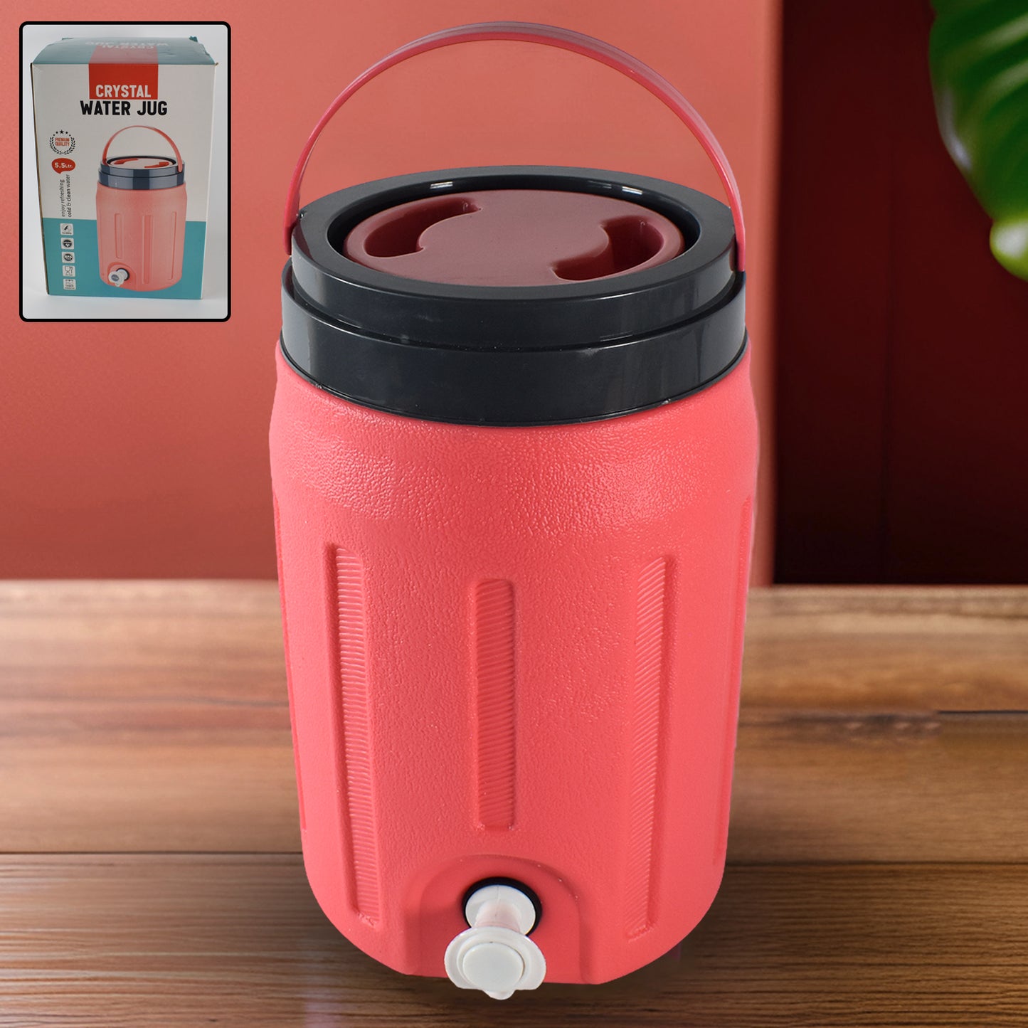 Insulated Water Jug 5.5 Ltr Water Storage Jug - LootFaat