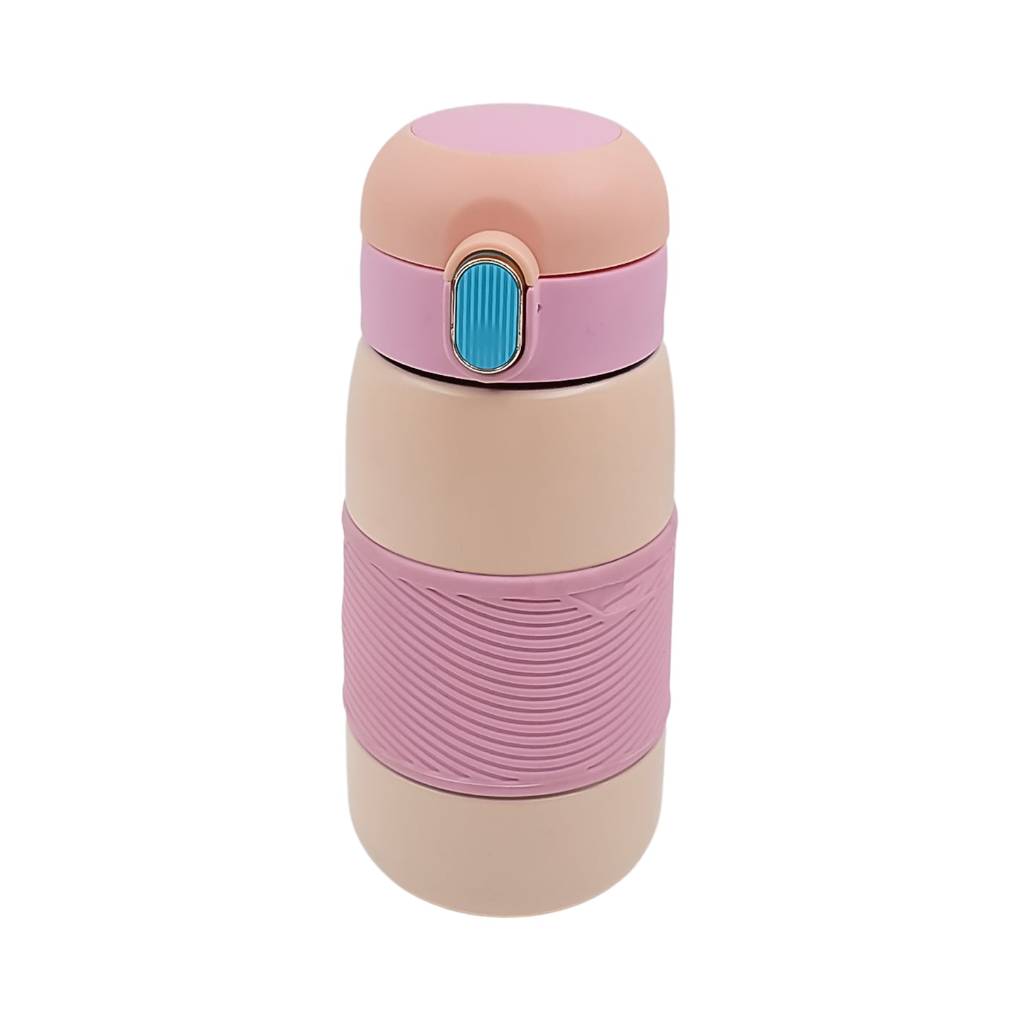 Insulated Stainless Steel Bottle With Rubber Grip (420 Ml) - LootFaat