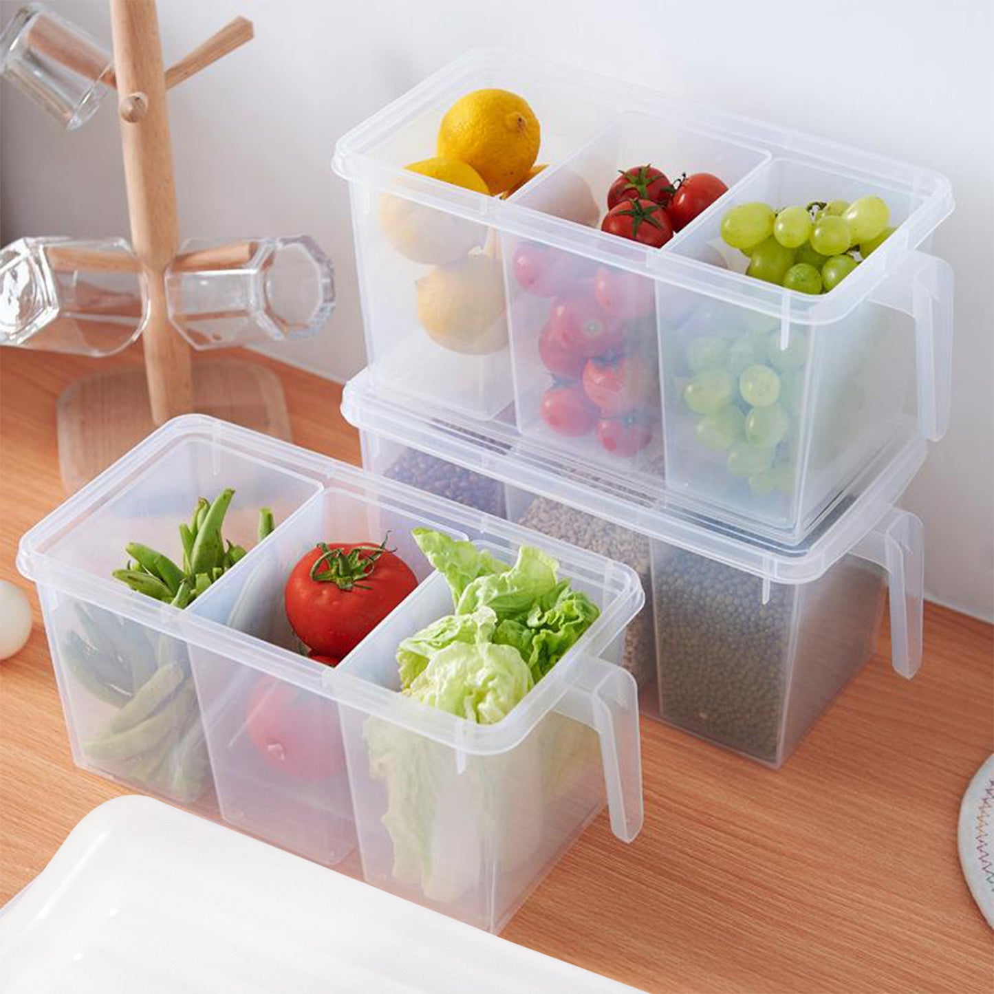 Refrigerator Organizer Fresh-keeping Box Case Kitchen Storage Box - LootFaat