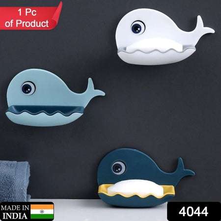 Fish Shape Double Layer Adhesive Waterproof Wall Mounted Soap Bar Holder Stand Rack For Bathroom Shower Wall Kitchen - LootFaat