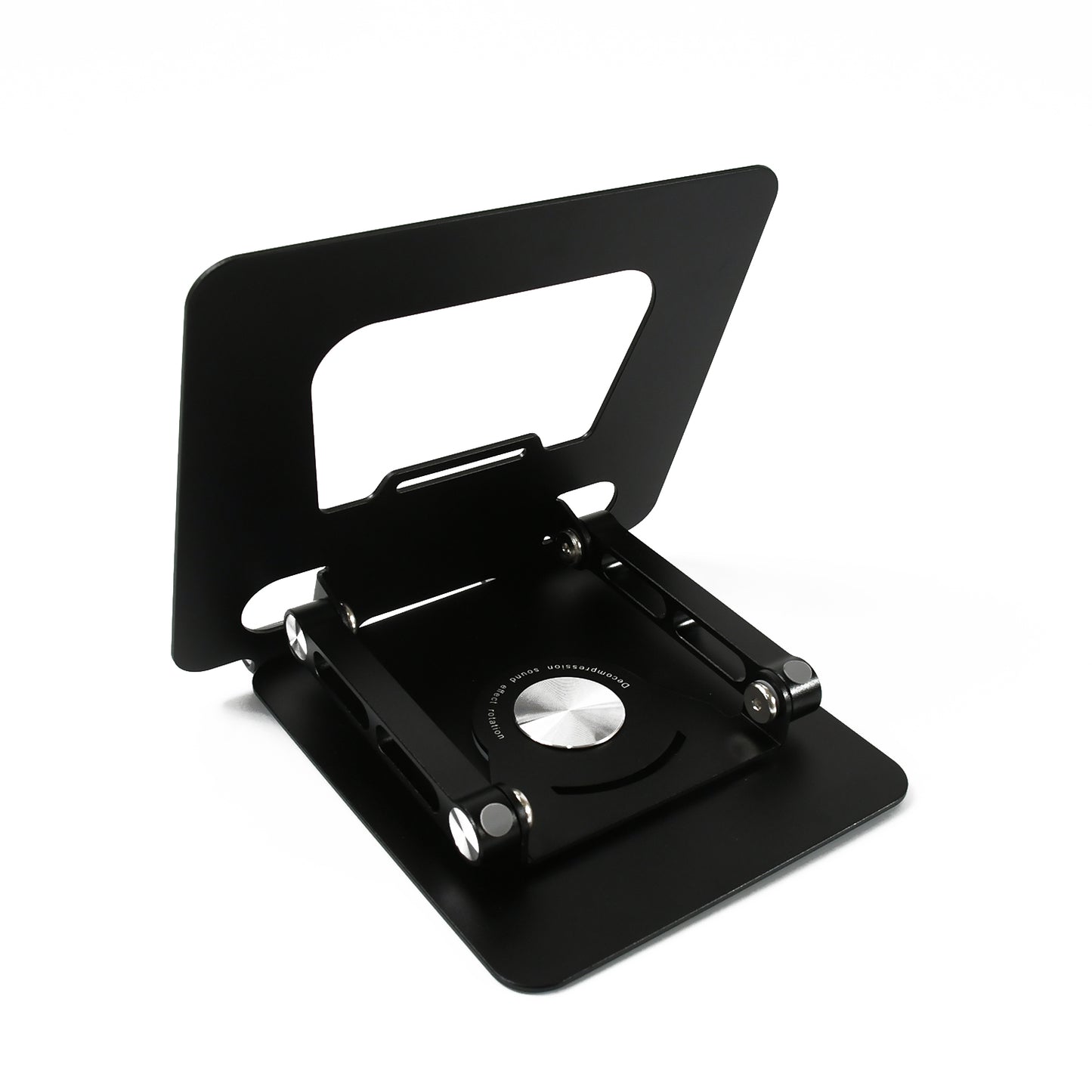Aluminum Alloy 360rotating Bracket Adjustable Laptop Stand Portable Foldable Ergonomic Laptop Support - LootFaat