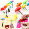 Umbrella Wall Hooks - Key, Hat & Accessory Holder - Multicolor