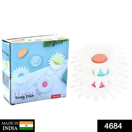 Flower Shape Portable Soap Dish Holder Soap Case - LootFaat
