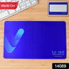 Large Desk Mat 49x30cm - Non-Slip Mouse Pad & Keyboard Pad