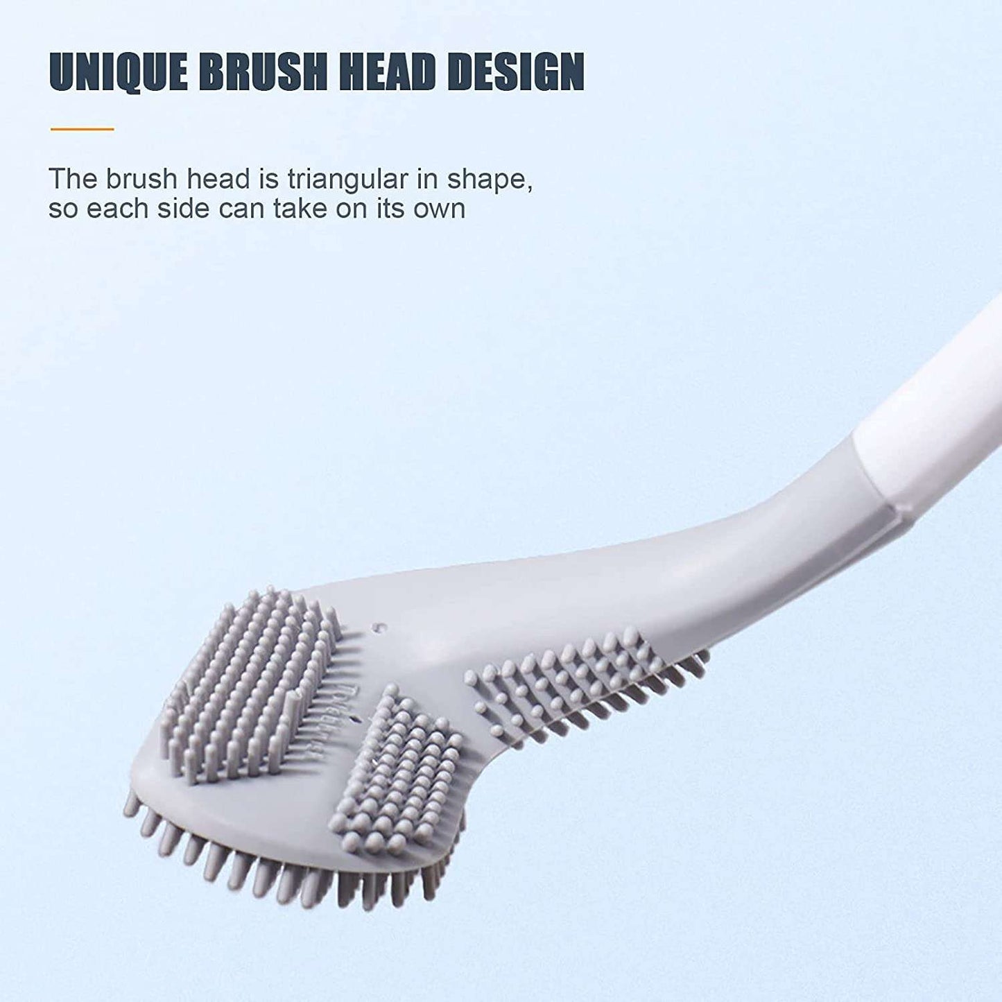 Golf Toilet Cleaner Brush Magic Sticker Holder - LootFaat