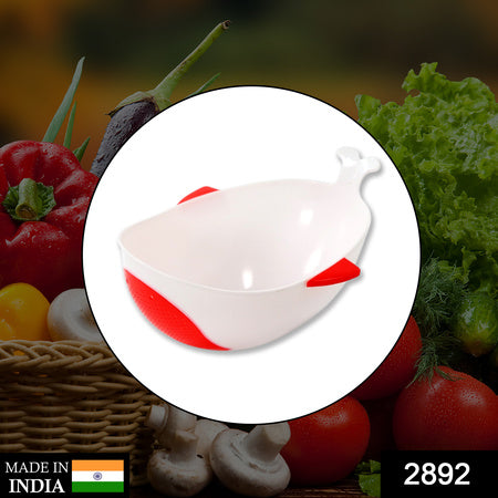 Plastic Rice Pulses Fruits Vegetable Noodles Pasta Washing Bowl And Strainer - LootFaat