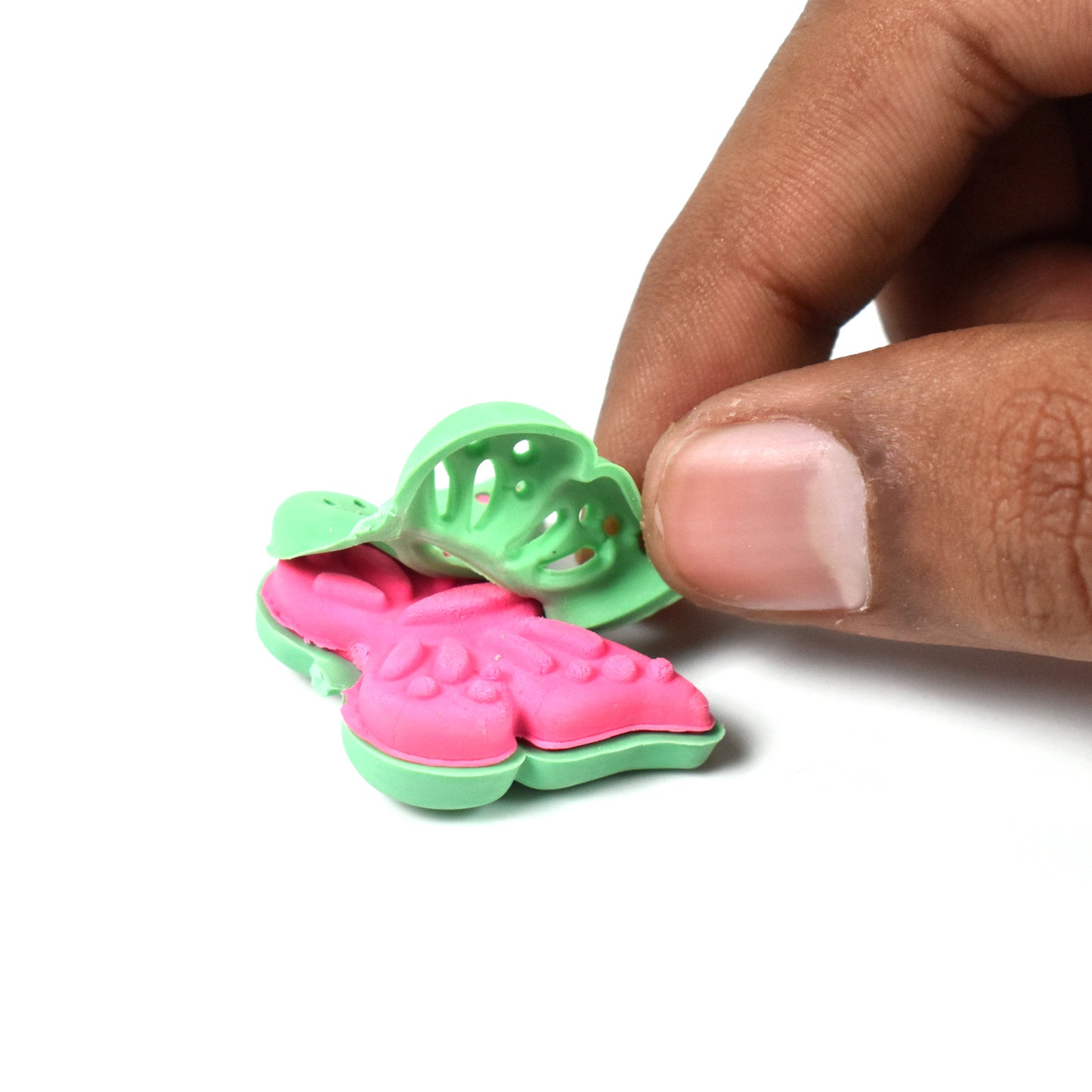 Butterfly Shape Eraser Rubber (1 Pc Mix Colour Design) - LootFaat