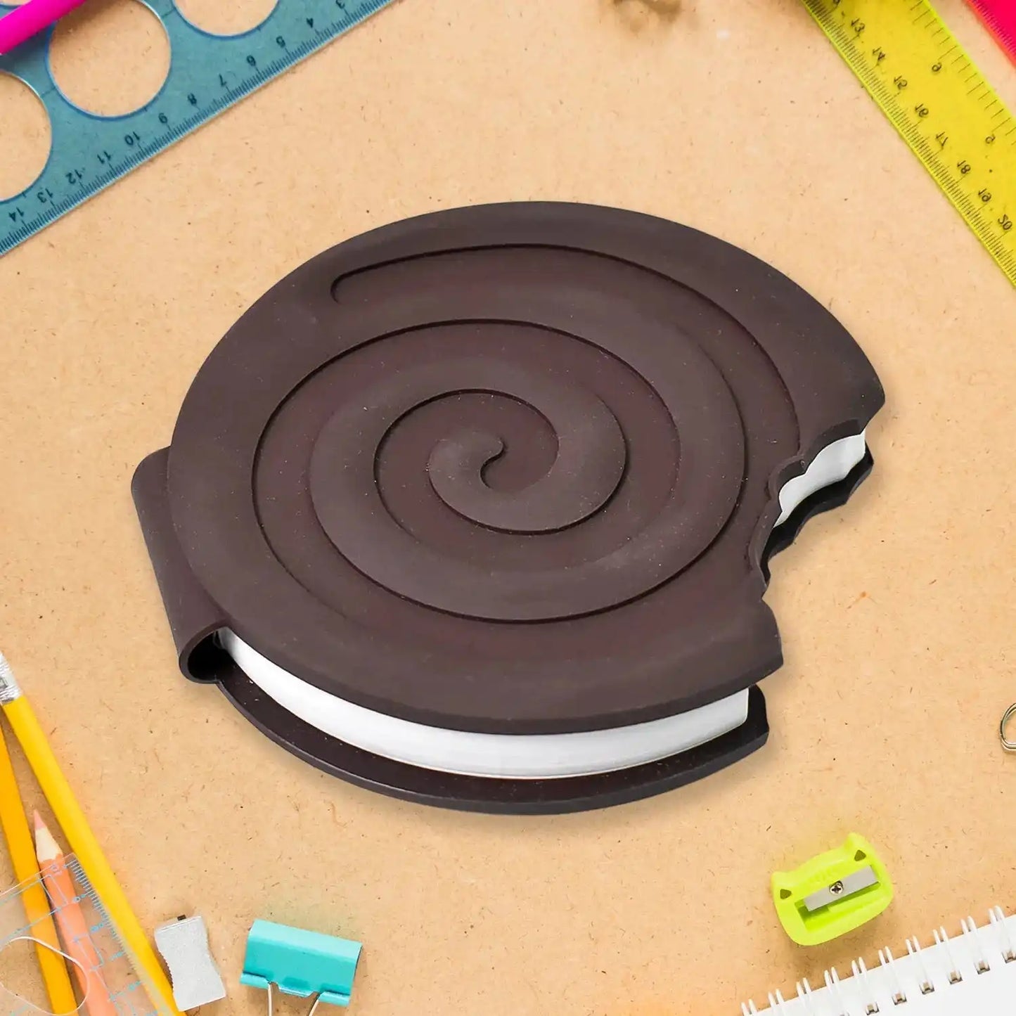 Round Chocolate Diary Notebooks Original Smell Writing Practice Book ( 1pc Book)