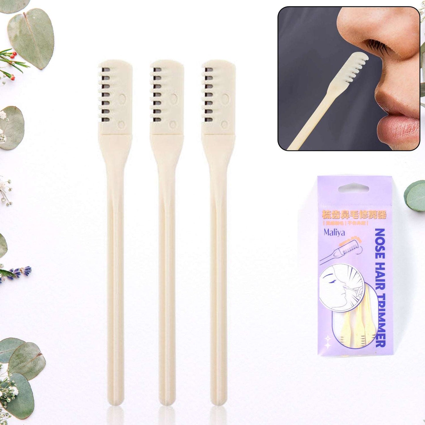Nose Hair Removal Trimmer Nose Hair Remover Razor Kit Blade (3 Pcs Set) - LootFaat