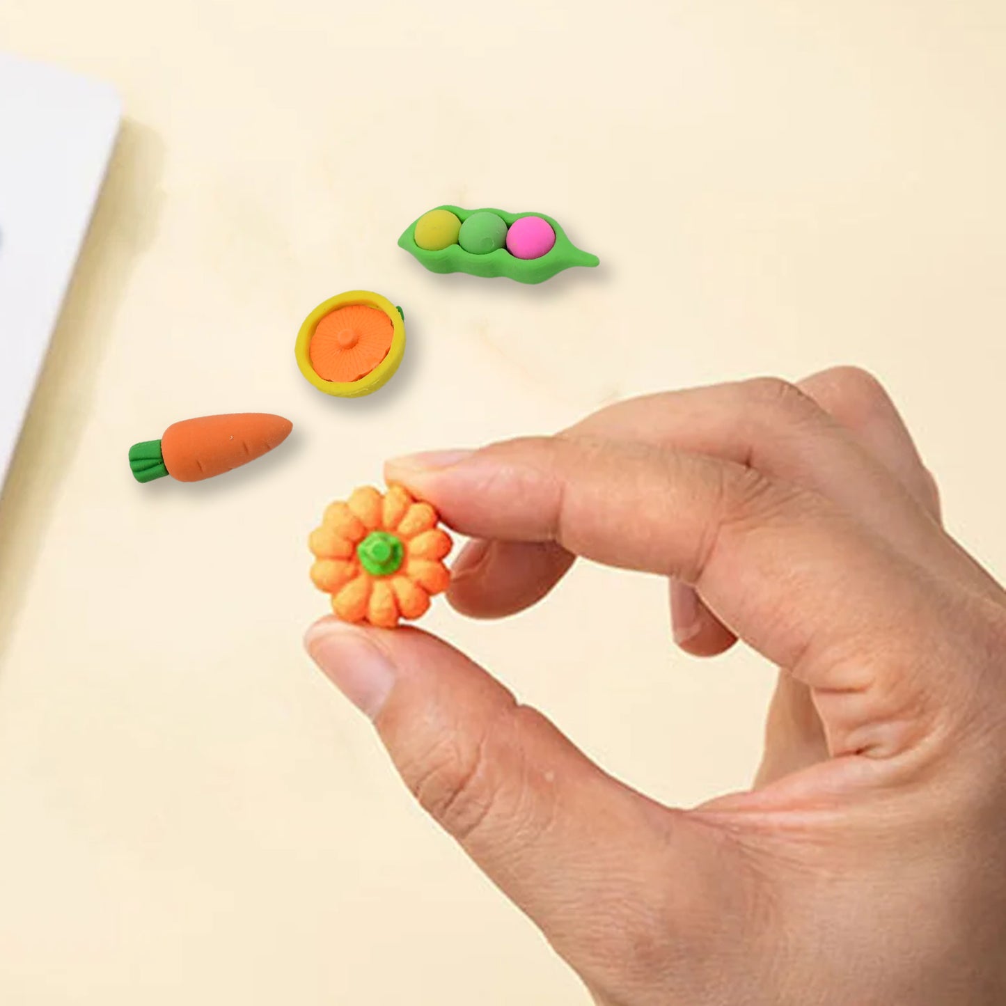 Mix Design Fancy Stylish Colorful Erasers (1 Set 4 Pc Set) - LootFaat