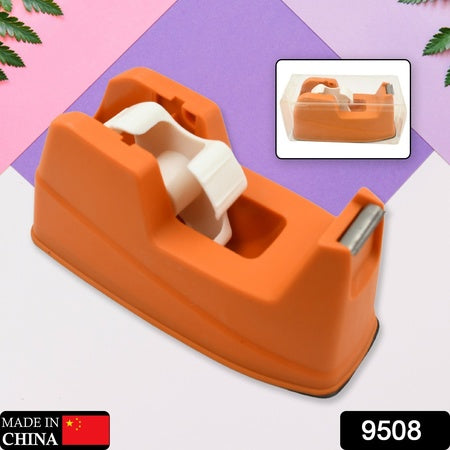 Plastic Tape Dispenser Cutter For Home Office Use Tape Dispenser For Stationary Tape Cutter Packaging Tape (1 Pc 605 Gm) - LootFaat