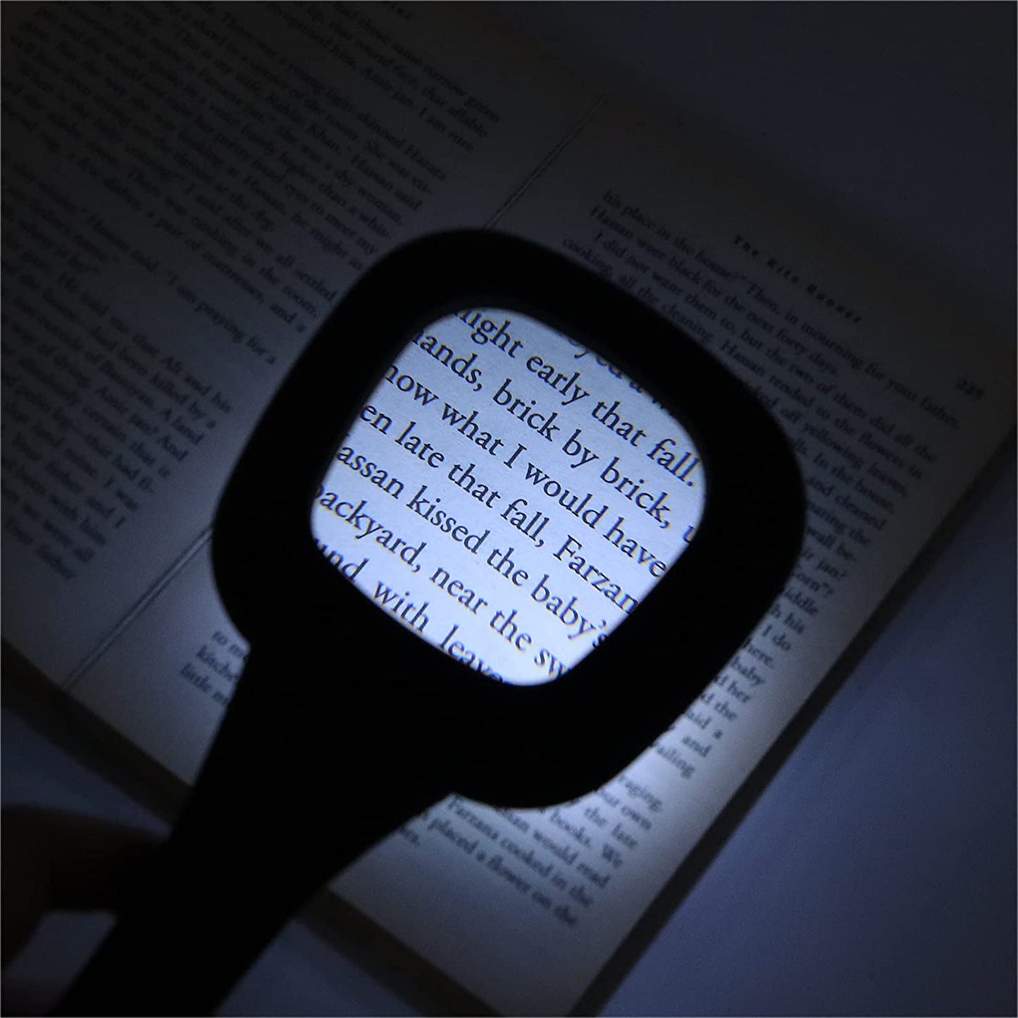 Handheld Magnifying Glass 6 Led Illuminated Lighted Magnifier For Seniors Reading Soldering Inspection Coins Jewelry Exploring - LootFaat