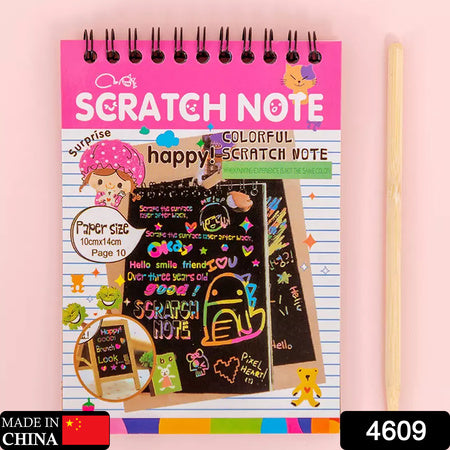 Crafts Rainbow Art Scratch Paper Book Sheets 10 Page ( Pack Of 1 ) - LootFaat