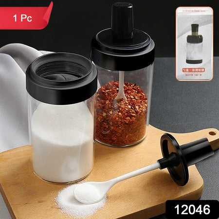 Spice Box Glass Jars Multipurpose Masala Seasoning Box Set (1 Pc) - LootFaat