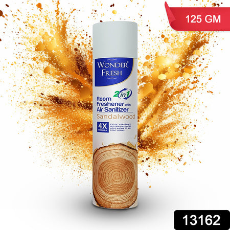 Fresh Air Freshener Spray Sandalwood Fragrance Long Lasting Fragrance For Home Office (Mix Fragrance 125 Gm) - LootFaat