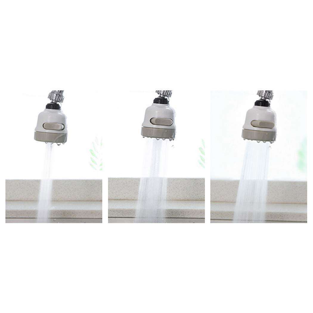 Rotatable Splash Proof 3 Modes Water Saving Nozzle Filter Faucet Sprayer - LootFaat