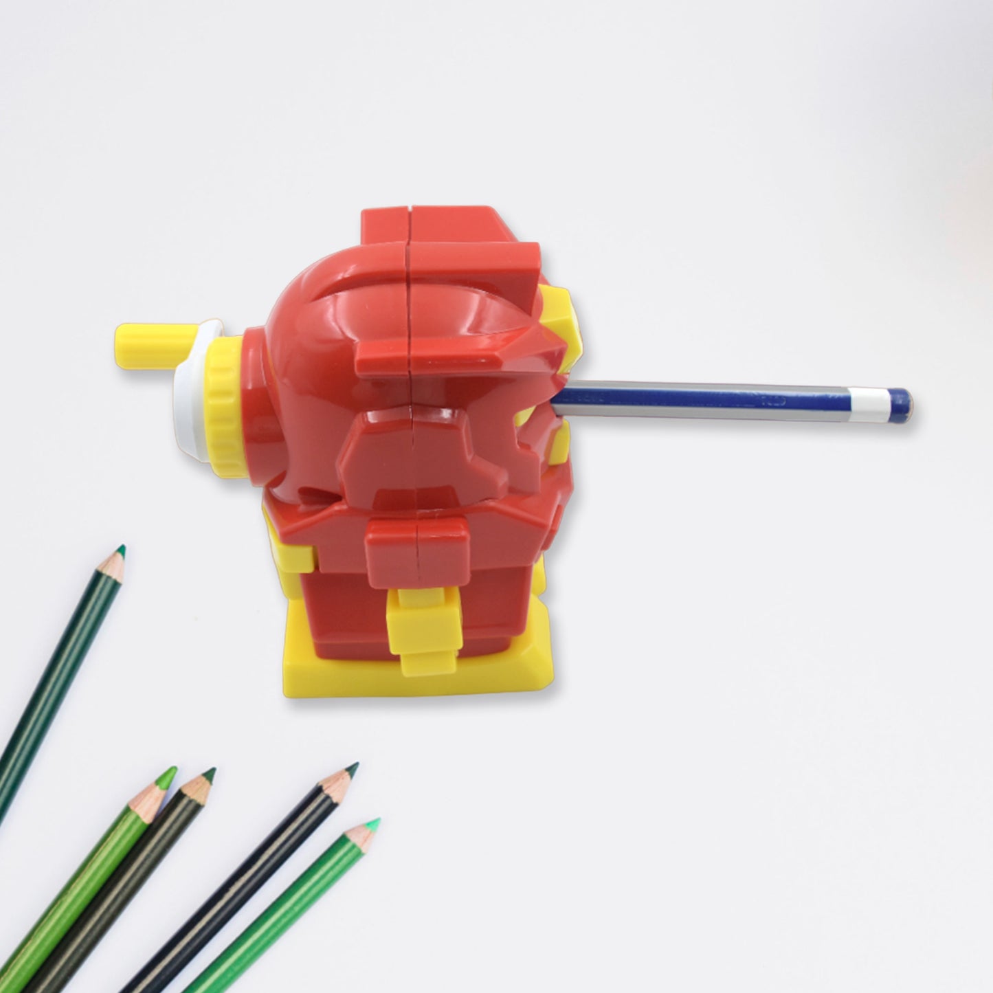 Sharpener For Pencil With Removable Tray Hardiness Steel Cutter Kids Teddy Shaped Pencil Sharpener Machine Birthday Return Gift Stationary Gifts - LootFaat