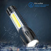 Mini Rechargeable LED Flashlight - Long Range Emergency Torch