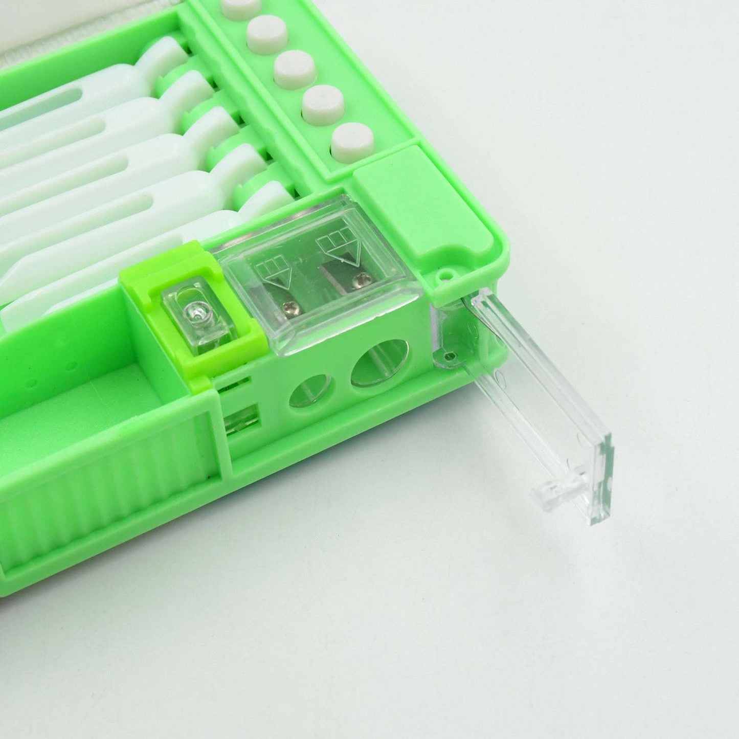Multipurpose Compass Box Pencil Box With 2 Compartments For School Cartoon Printed Pencil Case For Kids Birthday Gift For Girls Boys Cartoon Printed Pencil Case For Kids. - LootFaat