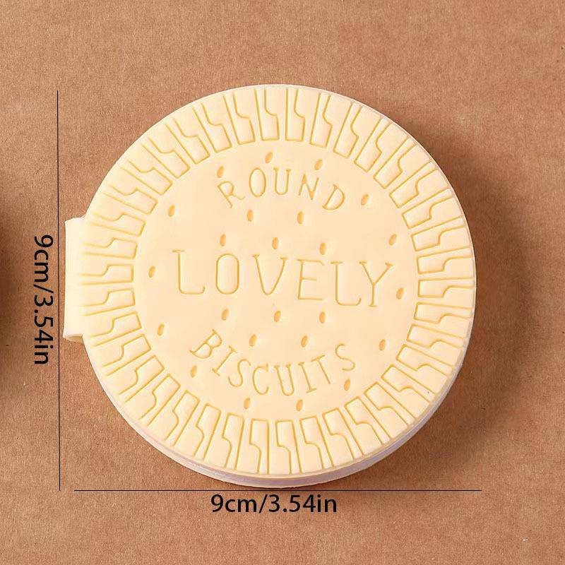 Round Biscuits Diary Notebooks Original Biscuits Smell Writing Practice Book Early Learning Copybook Premium Biscuits Book ( 1pc Book ) - LootFaat