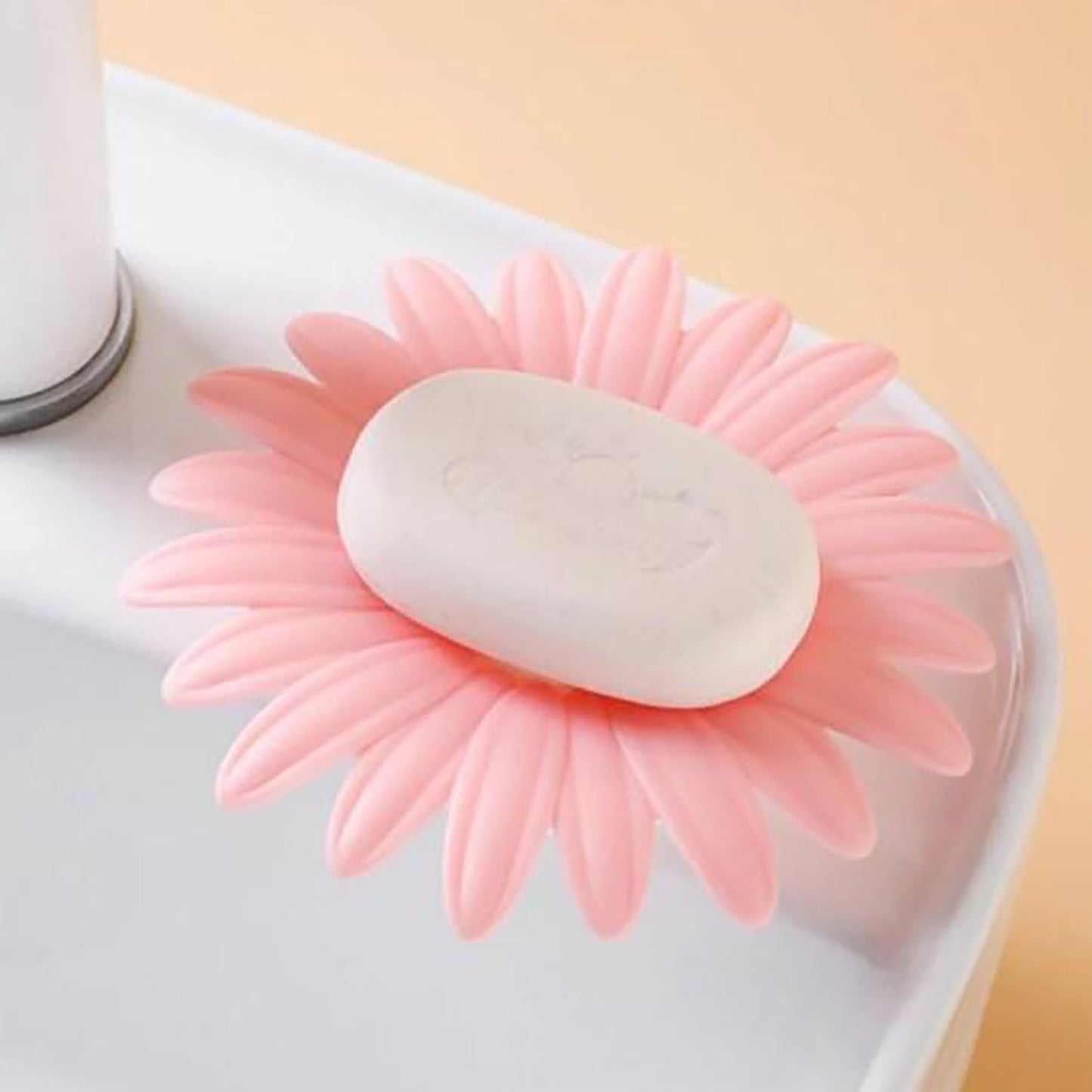 Flower Shape Portable Soap Dish Holder Soap Case - LootFaat