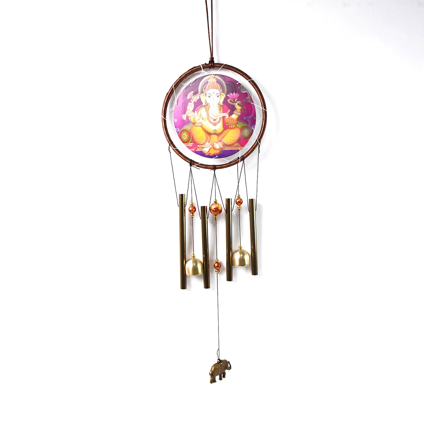Lord Ganesh Wind Chimes Outdoor Hanging Wind Chime (1 Pc) - LootFaat