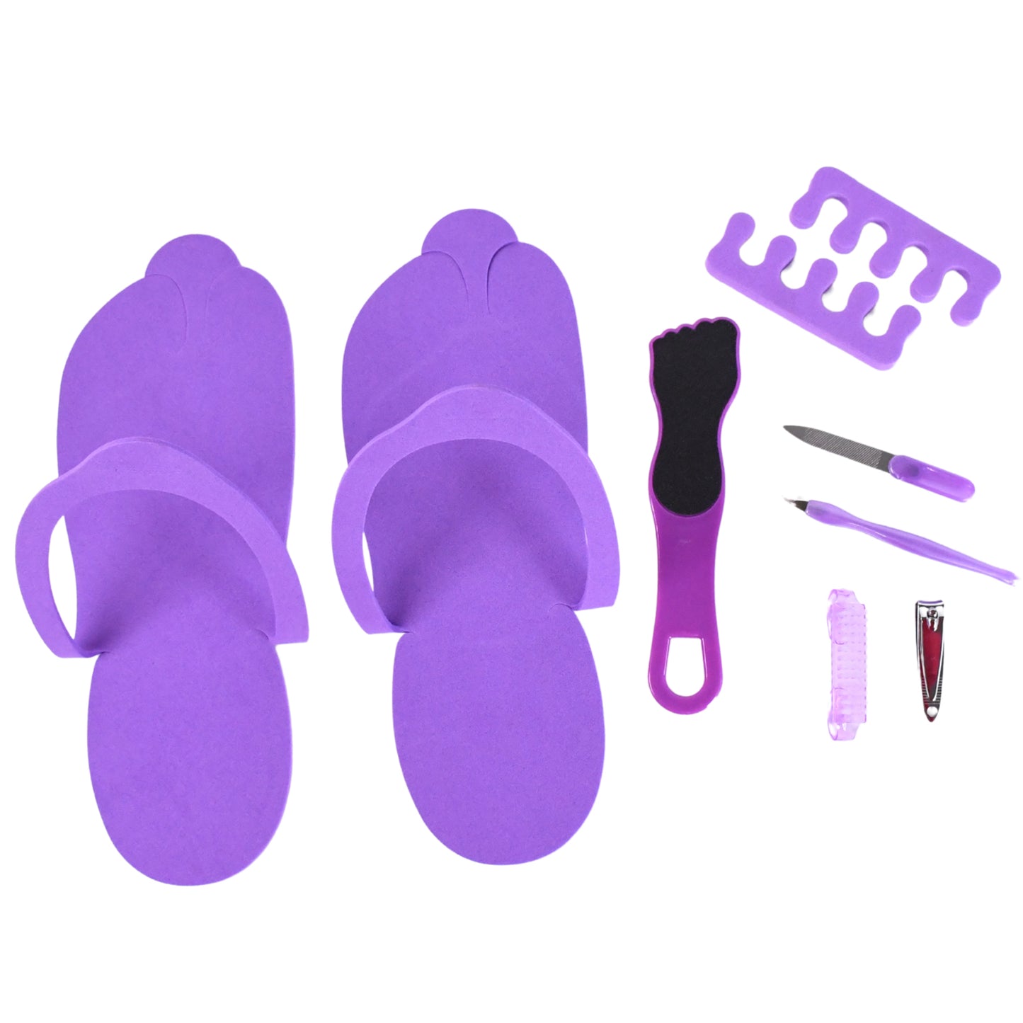 Personal Foot Care Tool Kit Pedicure Accessories Kit (9 Pcs Set) - LootFaat