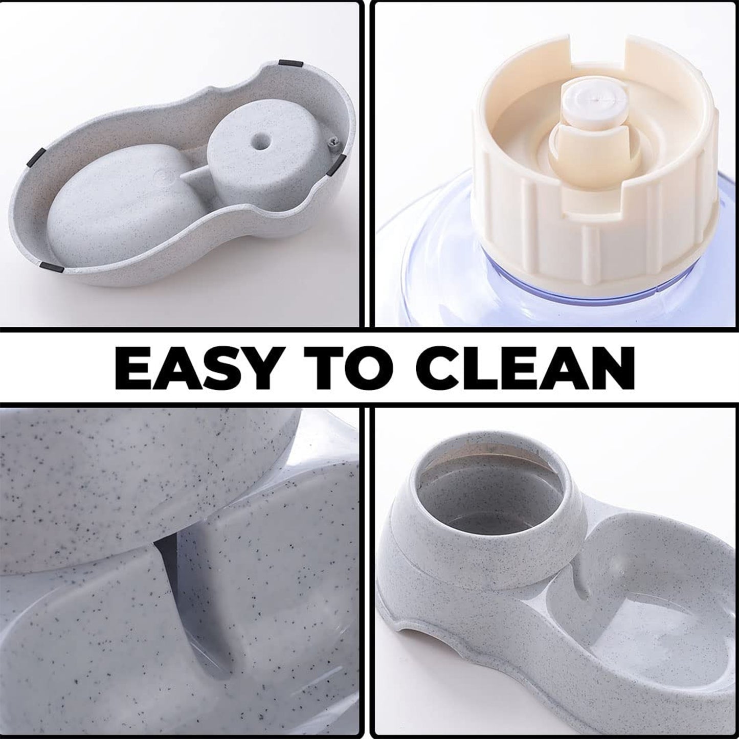 Automatic Pet Water Dispenser Self-dispensing Gravity Pet Feeder Water Cat Dog Feeding Bowl Drinking Water - LootFaat