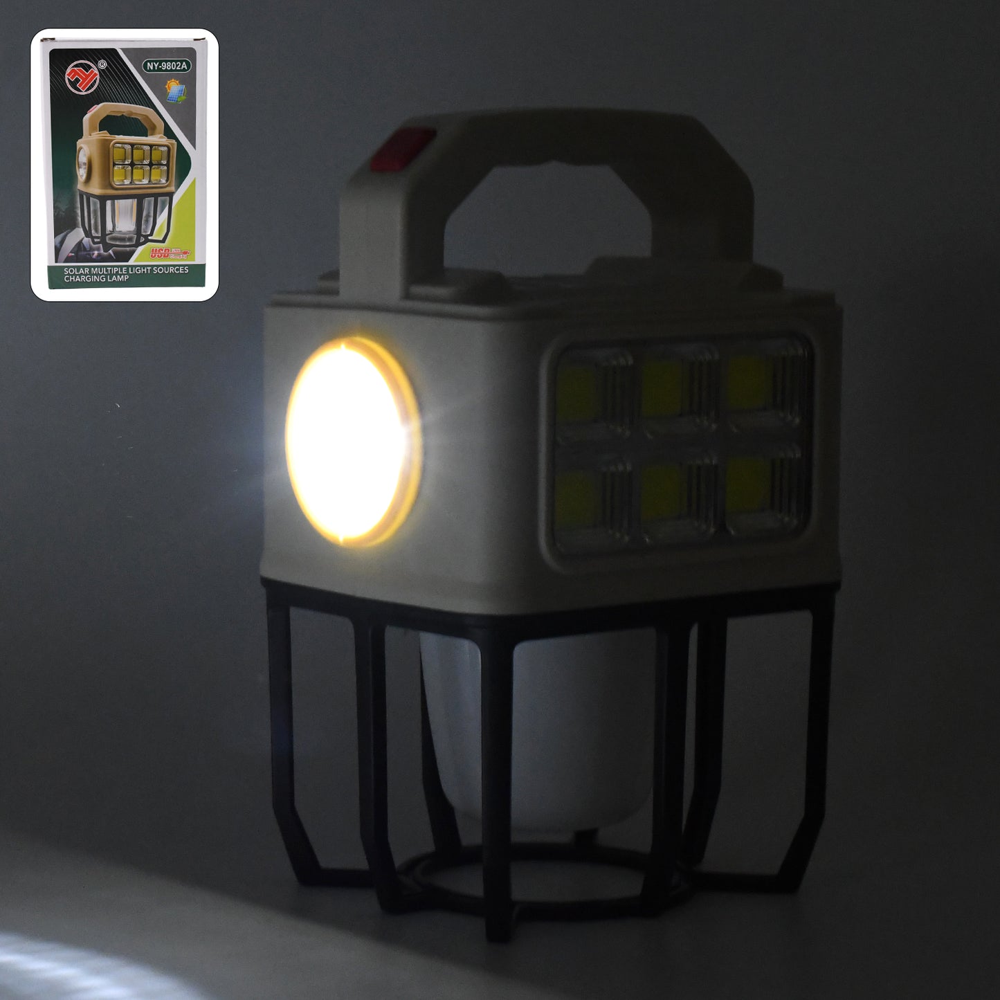 Solar Portable Camping Lantern 3 Light Modes Camping Lantern - LootFaat