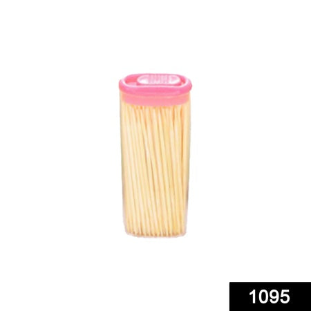 Bamboo Toothpicks With Dispenser Boxq - LootFaat