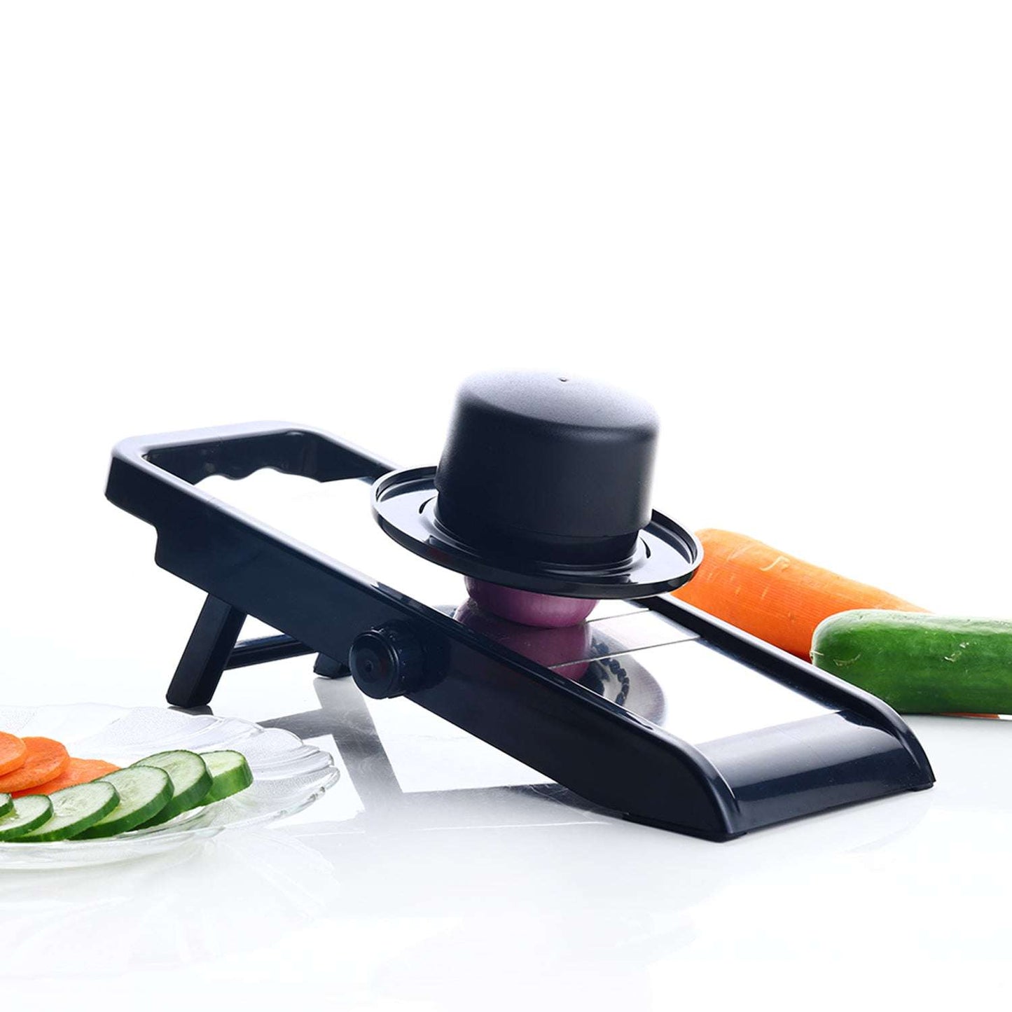 Premium Multipurpose Potatoonion Slicer And Grater Potato Slicer For Chips Vegetable Slicer Machine Chips Cutter Potato Slicer For Chips Onion Slicer (Adjustable Slicer)