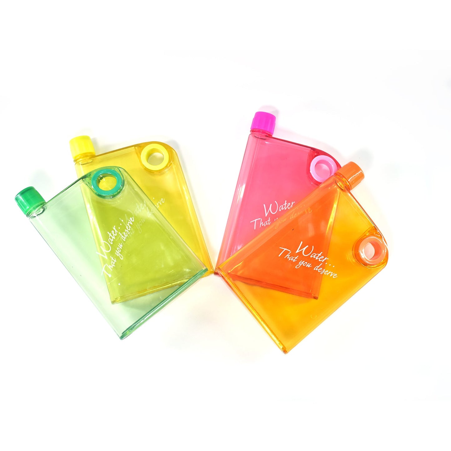 Notebook Style Slim Water Bottle (380 Ml Multicolor) - LootFaat