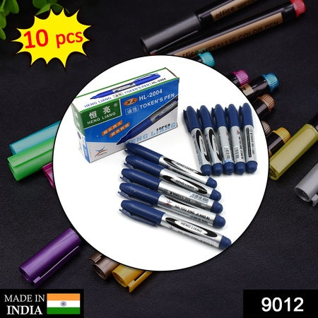 10pc Blue Marker And Pen Used In Studies And Teaching White Boards In Schools And Institutes For Students. - LootFaat