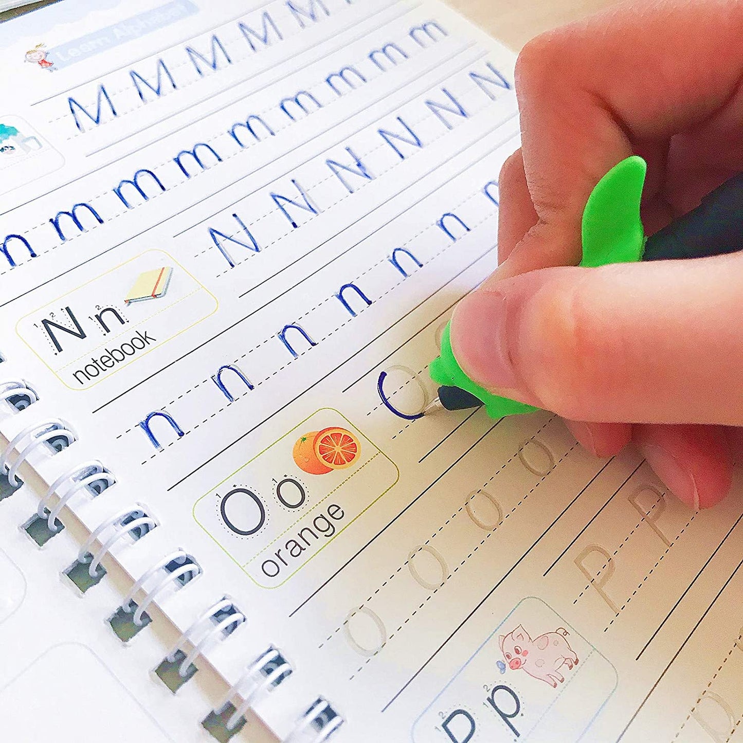 4 Pc Magic Copybook Widely Used By Kids Childrens And Even Adults Also To Write Down Important Things Over It While Emergencies Etc. - LootFaat